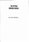 Miranda Sensorex C manual. Camera Instructions.
